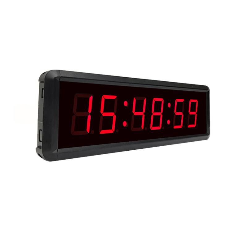 2.3 Inch 6 Digit 7 Segment Indoor Count Up Timer Countdown Digital